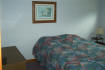 Bedroom with queen bed